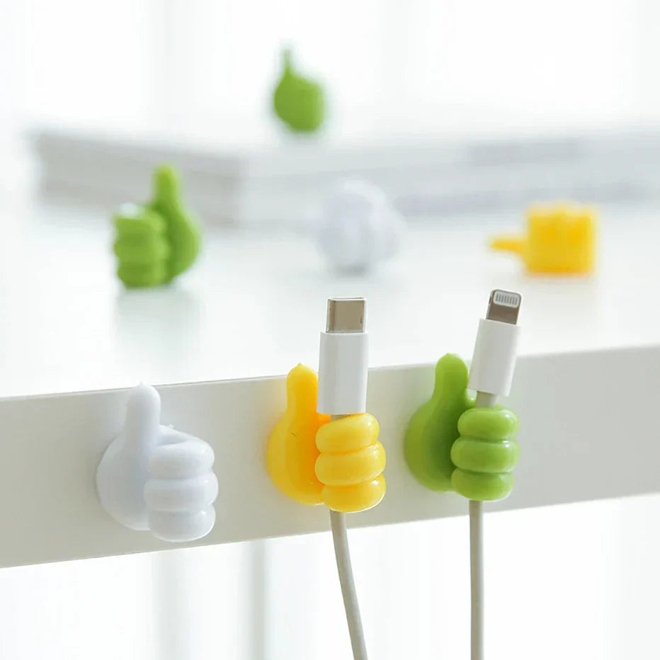 Soporte de Mano Organizador para Cables y Alambres